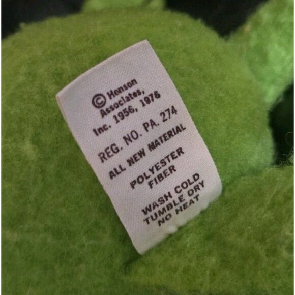 Vintage Kermit the Frog 1976 Fisher Price #850 Jim Henson Muppets Doll Toy 19" - Picture 7 of 13